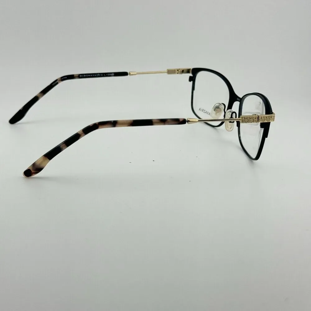 BCBGMAXAZRIA ANITA Black EYEGLASSES FRAME 52-16-130mm‎ B36mm H12748